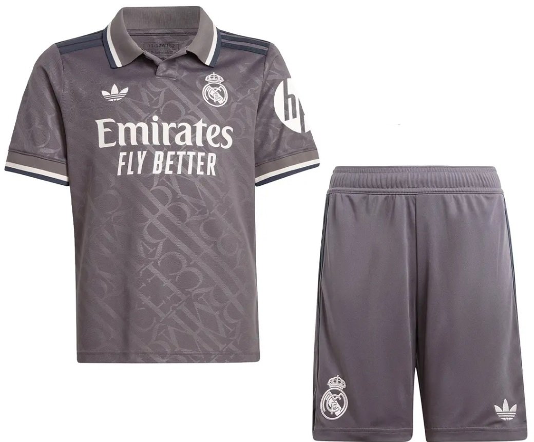 Kit infantil III Real Madrid 2024 2025 Adidas oficial 